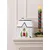 Aberto Design Dekorativni predmet SUS0222, 18x17x45 cm, Crveno-beli
