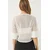 Bianco Lucci Ženska bluza na kratake rukave 60284020, Okrugli izrez, Bela