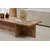 Hanah Home Klub sto Harbor, 120x30x45 cm, Braon