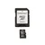 INTENSO 64GB Micro Secure Digital Card+Adapter, čitanje 45MB/s