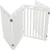 Trixie drvena pregrada za pse, bela, 60–160x75 cm