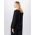 KAFFE CURVE Bluza Ami, črna