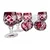 Marika Kozarci za vodko Ruby Crystal 40 ml z vonjem ananasa