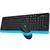A4 TECH Set tastatura + miš FG1010 FSTYLER Wireless Combo USB US plavi