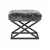 Atelier del Sofa Tabure 50x42x40cm, Crno-Sivo