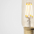 LED filament zatemnitvena žarnica s toplo svetlobo E27, 3 W Lurra – tala