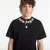 Majice Palm Angels Neck Logo Regular Tee Black/ Off White M