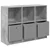 Kreveta s ladicama Betonski sivi 102 x 32 x 73,5 cm