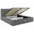 Tapacirani Krevet Cloudy 180/200 cm , siva