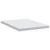 Vidaxl Blazine za vzmetnice Bela 140 x 190 cm