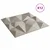 Zidne panele 12 pcs Dijamant beton 50 x 50 cm XPS pjena