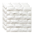 Zidne naljepnice s izgledom cigle - Whitebrick