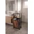 Hanah Home korpa za veš Neva, 40 cm, atlantski bor / crna