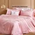 Fuanna Komplet posteljina, 4 dela, 230x229cm, Roze