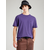 Volcom Majica SOLID STONE lila/črna