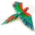 METAL EARTH 3D sestavljanka Parrot (ICONX)