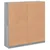 Regal za knjige s vratima boja hrasta 136x37x142 cm drveni