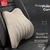 Icaroom Set jastuka za vrat i leđa za auto sedište, 30 x 31 x 15 cm, Bež