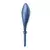 Vibrator prsten Bullseye Connect App, 15.5cm, Plavi