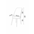 HANAH HOME Set 2 stolice Pefa Anthracite Chrome
