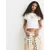 Pull&Bear Majica PACIFIC bež/modra/bela