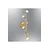 Opviq zidna lampa Stary 2842-APL-3, LED 16 W, žuta
