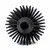 Kela WC krtača KL-24309 La Brosse stainless steel handle TPR black