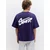 Pull&Bear Majica STWD  indigo / bela