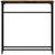 Konzolni stol boja hrasta 75 x 19,5 x 75 cm konstruirano drvo