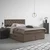 Boxspring Krevet Chester 180/200 cm , tamnobraon