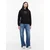 Tommy Jeans Majica ESS  črna / bela
