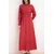 Trendyol Modest Ženska haljina Tctss26Eb00046, Crvena