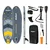 Napihljiv SUP board REBEL ACTIVE, Majhen, Siva