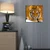 WallXpert slika na platnu 4545NAT-6, tigar koji leži u snegu, 45 x 45 cm