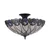 Endon 111906 - Plafonski luster Tiffany HUTCHINSON 3xE27/10W/230V prečnik 50 cm