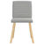 vidaXL vidaXL Jedilni stoli 6 kosov Cloud Grey Fabric, (21832486)