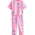Next Pižama Stitch modra/svetlo modra/pastelno rumena/roza