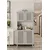Hanah Home ormar za kafe kutak Avior 90, 90 cm, svetlosivi