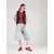 WEEKDAY Top Amelia  rdeča