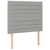 Vidaxl Box spring postelja z vzmetnico svetlo siva 90x200 cm blago