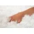 Venture Design Okrogla preproga Grace 200x200 cm bela