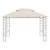 Sjenica 4 x 3 x 2,7 m krem 160 g/m2
