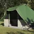 Tipi šator s krovom s pohranom Zelena 358 x 296 x 258 cm taft