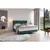 Esposa POSTELJA BOXSPRING 180 cm x 200 cm , tekstil turkizna