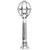 Opviq Spoljna lampa BSU-68080-BSY-M4-B, 100 cm, Podna, IP65, E27, 60W, Crna