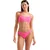 Arena performance bikini bandeau solid pink xxs - uk28