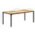Vidaxl Jedilna miza 180x90x76 cm robusten mangov les