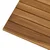 Gornji dio stola 50 x 50 x 3,5 cm Četvrtasti Čvrsto teak drvo