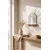 Hanah Home zidna polica Artmtkwll10-White, 26 cm, bela