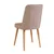 Hanah Home Trpezarijska stolica Vina Sandalye 47x89x46cm Bež